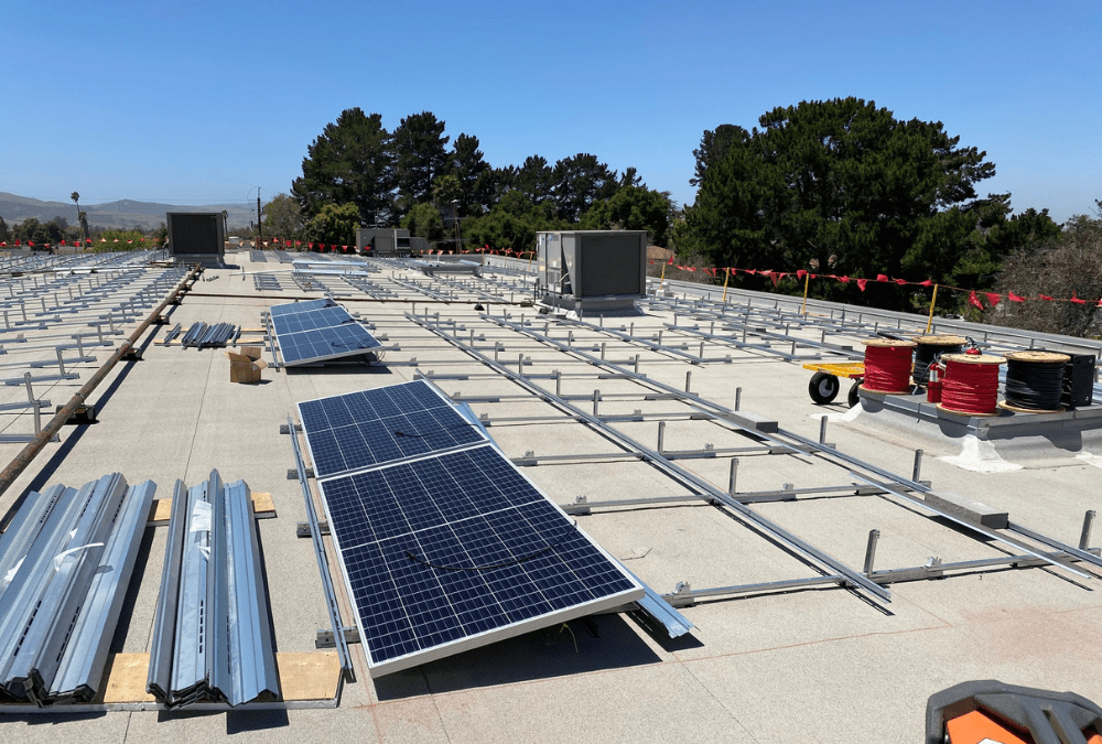 How Solar Works On Flat Roofs